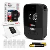 Rokas elektroķīmiskais alkohola testeris Xblitz ALCO — BAC 0–4%, precizitāte 0,05%, LCD, 5 iemuti, 2×1,5V baterijas