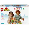 Konstrukciju rotaļlieta LEGO DUPLO Lauku dzīvnieku aprūpes komplekts 10416 — 74 gabali, 2 minifigūras, vecumam no 2 gadiem