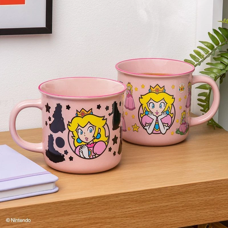 Keramiskā termokrūze Paladone Super Mario Princese Peach — 300 ml