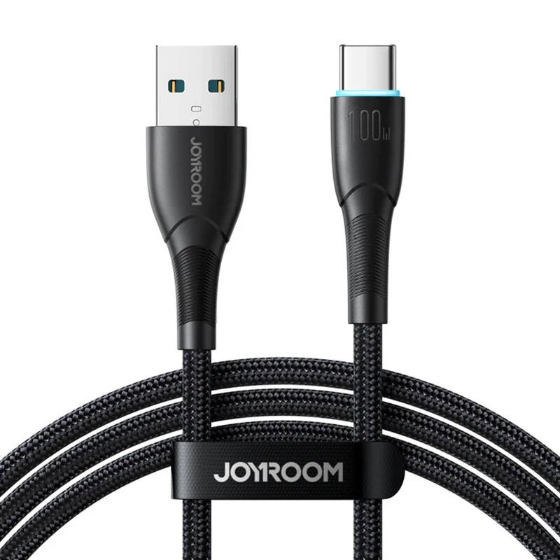 USB–USB-C kabelis Joyroom SA32-AC6 100W 1 m melns