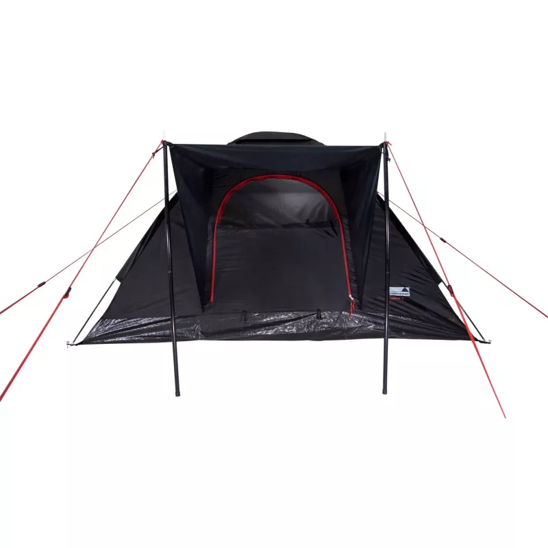Piramīdas telts High Peak Beaver 3 3 personām ciets rāmis ūdensizturīgs 150 cm