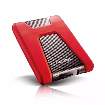 ADATA DashDrive Durable HD650 ārējais cietais disks 1 TB 2,5 collas USB 3.2 Gen 1 (3.1 Gen 1) Sarkans