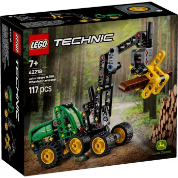 LEGO TECHNIC 42218 John Deere 1470H Riteņu Harvesteris