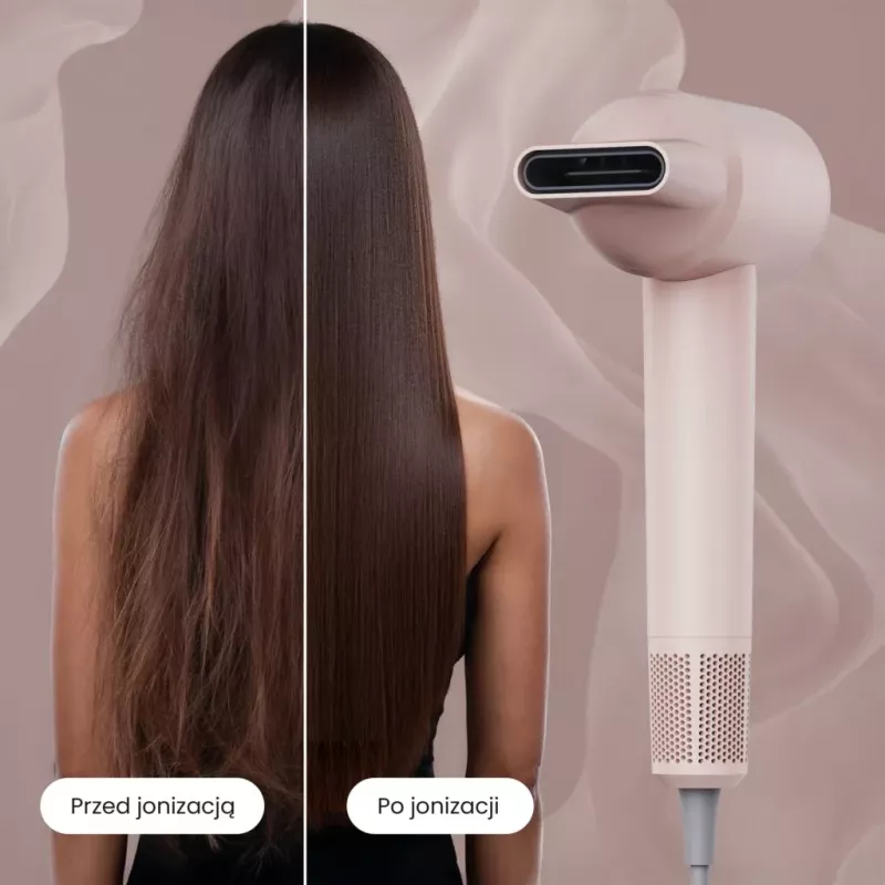 Matu žāvētājs Lovio LVHD001PK ar jonizāciju un AirFlow tehnoloģiju