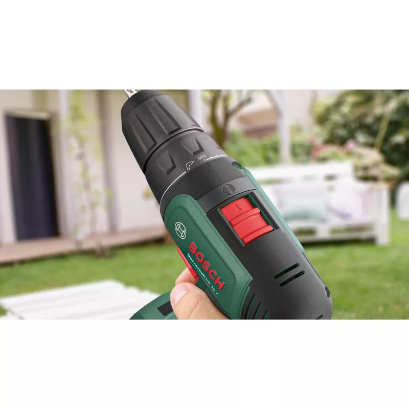 Bosch EasyImpact 1200 1500 RPM Keyless 1.1 kg Melns, zaļa