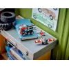 LEGO Creator 2-in-1 komplekts “Flatbed Truck with Helicopter” 31146, pārveidojams būvējums bērniem