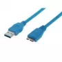 USB kabelis ShiverPeaks BS77191 1m USB 3.2 Gen 1 Micro-USB B zils