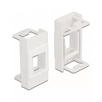 Keystone Holder DeLOCK Easy 45 Module 22.5 x 45 mm balts