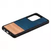 Aizsargājošs viedtālruņa maciņš Man and Wood Galaxy S20 Ultra Denim Melns