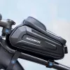 Rockbros B68 Velosipēda rāmja soma Tālruņa kabata 1,7 l Melna