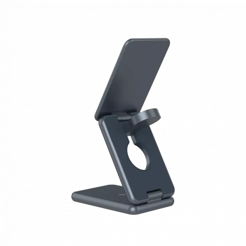 CANYON Salokāms bezvadu lādētājs OnCharge 309 15W 3in1 Metāls