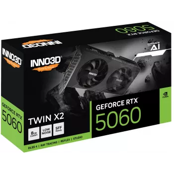 INNO3D GeForce RTX 5060 Twin X2 8GB GDDR7 grafikas karte
