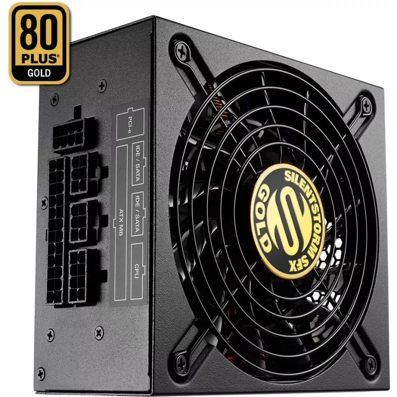 Sharkoon SilentStorm SFX 500 Gold Barošanas bloks (iekšējais) 80 PLUS Gold AC 100-240 V 500 vati