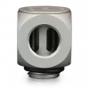 Thermal Grizzly DeltaMate Rotary 90° – ūdens dzesēšanas savienojums, matēts niķelis, 1 gab. (TG-DM-FIT-0203)