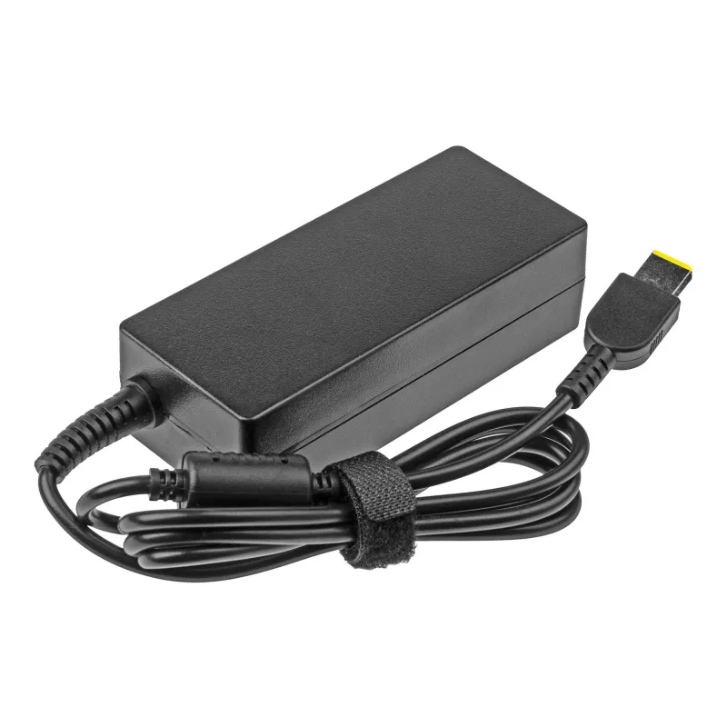 Strāvas adapteris zaļa Cell AD38AP 65W Lenovo klēpjdatoriem, 20V 3.25A, 1.2 m kabelis, melns