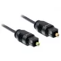 Toslink Audio kabelis DeLOCK 82879 1m Melns