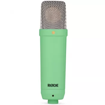 Studijas kondensatora mikrofons RØDE NT1 Signature zaļa — kardioīds, 20–20000 Hz, XLR, maks. SPL 142 dB