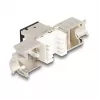 DeLOCK 88118 keystone modulis Plakans Melns RJ-45 10 gab.