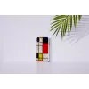 Viedtālruņa maciņš iKins iPhone XR Mondrian balta — aizsargājošs cietais aizmugurējais vāciņš