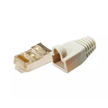 Vada savienotājs LogiLink MP0011 CAT5e 100 gab. Pelēks