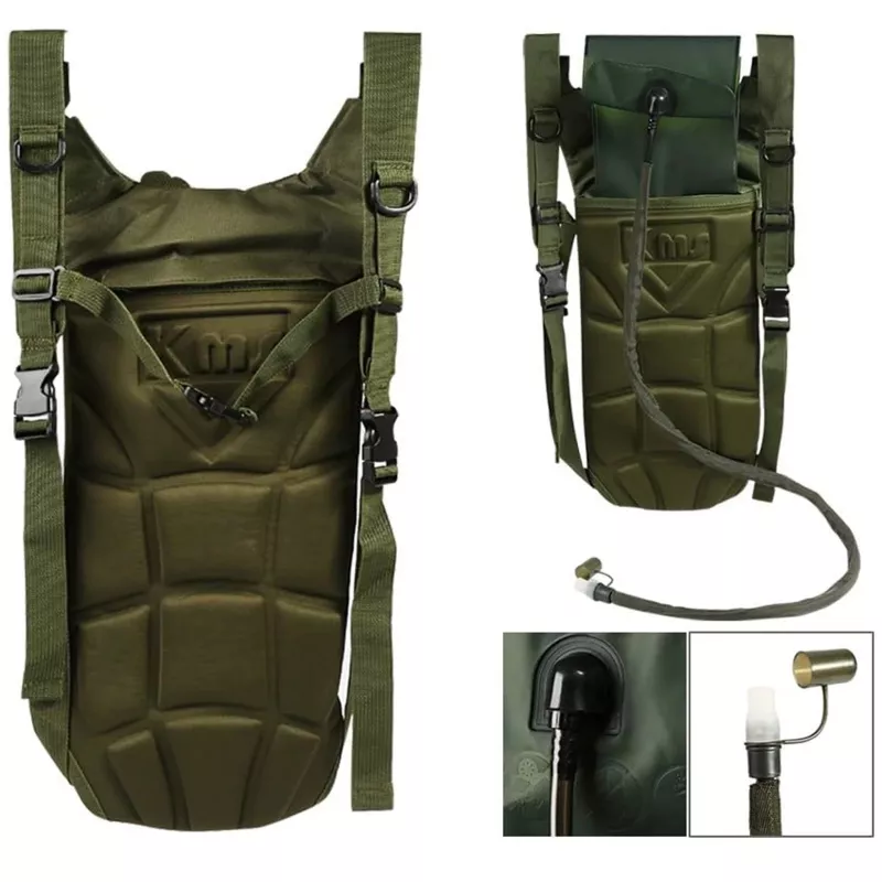 Extralink Military Hydration Backpack 3L ar ūdens tvertni