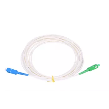 Patchcord Extralink SC/UPC - SC/APC, vienmodas G.657.B3, LSZH 3mm Simplex Easy Flex, 20 m