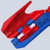 Noņemšanas rīks Knipex ErgoStrip PV 16 95 03 PV kabeļiem, regulējama atdura, ergonomisks rokturis