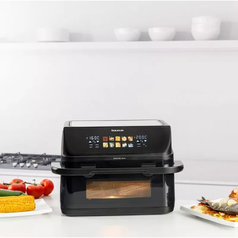 Beztauku fritieris ar garo grozu un grilu Taurus 973004000