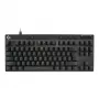 Logitech G PRO X TKL RAPID tastatūra spēlēm USB QWERTY melna