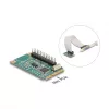Iekšējais paralēlais adapteris DeLOCK 95275 Mini PCI Express zaļš