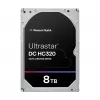 Iekšējais 3,5 collu SAS cietais disks Western Digital Ultrastar DC HC320 8 TB, 7200 RPM, 12 Gbit/s, 256 MB kešatmiņa