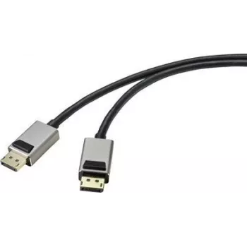 SpeaKa Professional DisplayPort DisplayPort savienojuma kabelis [1x DisplayPort spraudnis – 1x DisplayPort spraudnis] 3,00 m melns (SP-9510452)