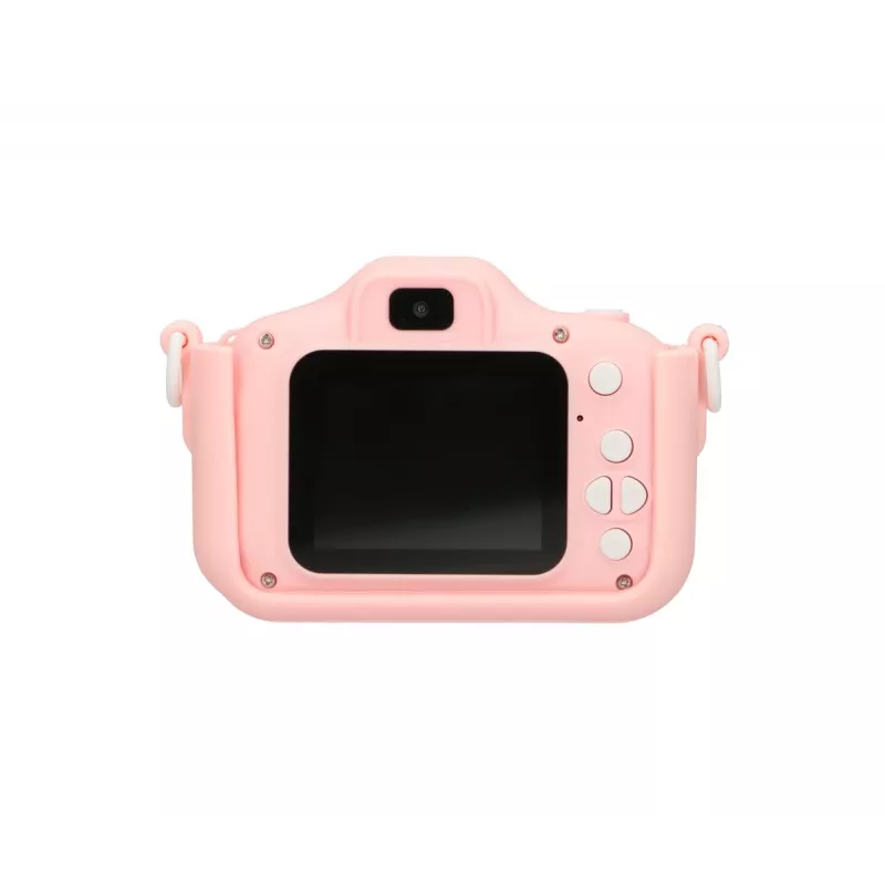 Extralink Camera Kids Camera H28 Dual Pink 1080P 30fps, 2.0 ekrāns