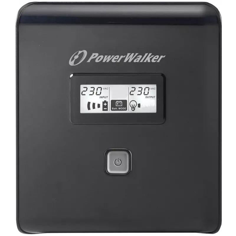 PowerWalker VI 1000 LCD 1 kVA 600 W 4 AC kontaktligzdas