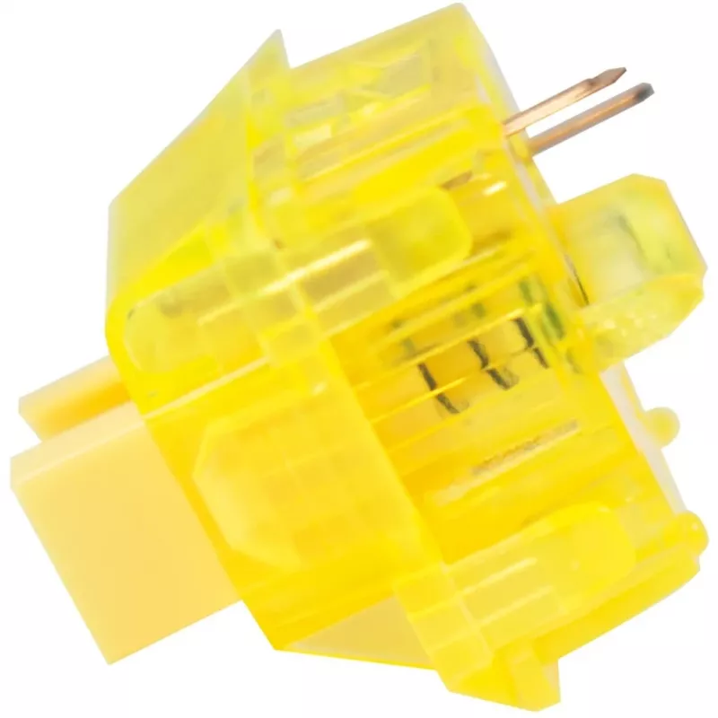 Tastatūras slēdži Keychron G36 dzelteni plastmasas ar karsto nomaiņu