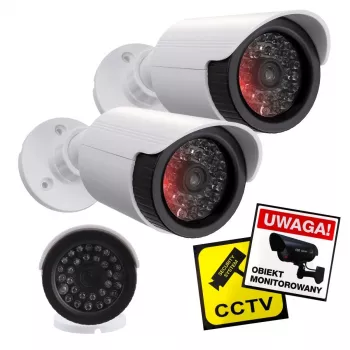 Divu viltus cauruļu kameru komplekts IR1800 WT