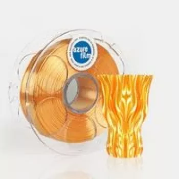 Silk Flame oranža 1,75mm 1kg Azurefilm 3D pavediens Azurefilm (FL171-2010)