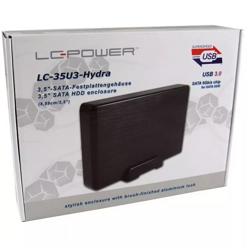 HDD korpuss LC-Power LC-35U3-HYDRA