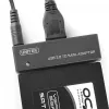 Interfeisa karte Unitek Y-1039, komplektā USB kabelis, 5 Gbit/s, melna, pievieno un lieto