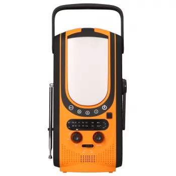 Extralink Power Ranger EPS-6000 | ārējais akumulators | 6000mAh, FM radio, LED gaisma, dinamo, saules panelis