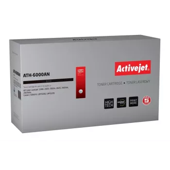 Activejet ATH-6000AN Toneris (aizstāj HP 124A Q6000A, Canon CRG-707B; Premium; 2500 lappuses; melns)