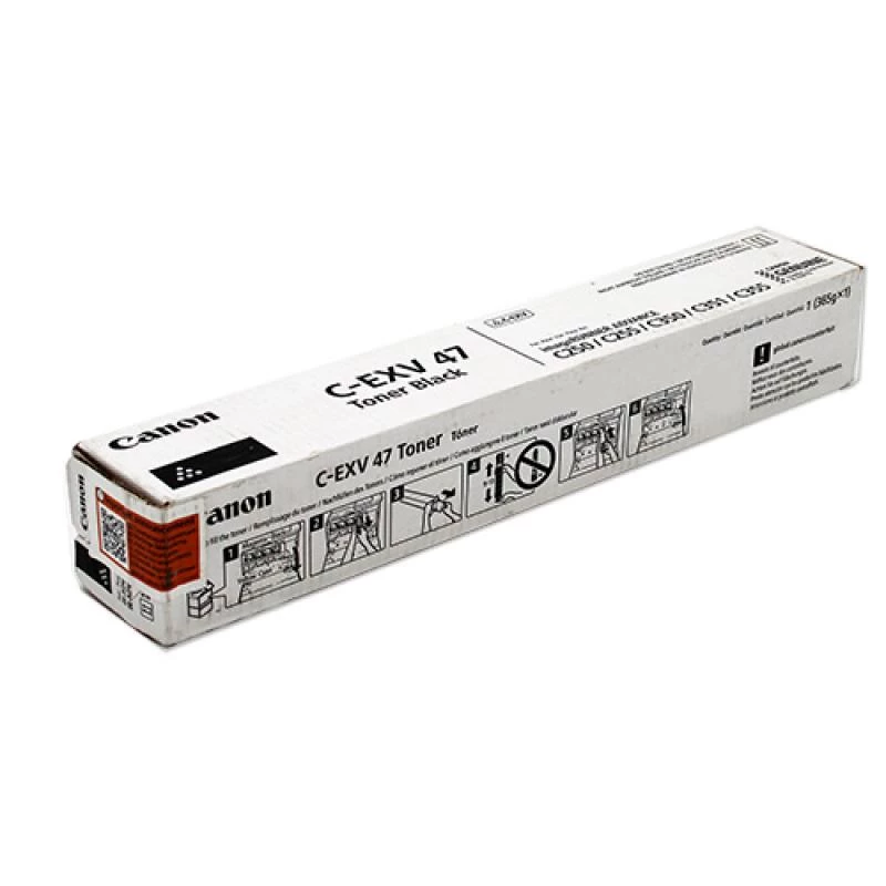 Canon EXV47K C-EXV47 tonera kasetne 8516B002 20000 lapas melna