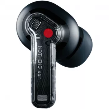 Nothing Ear austiņas True Wireless Stereo (TWS) iekšauss zvani/mūzika Bluetooth melna - caurspīdīga (A10600061)