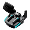 Canyon GTWS-2 Bezvadu austiņas ar auss āķi spēlēm USB Type-C Bluetooth uzlādes doks Melns (CND-GTWS2B)