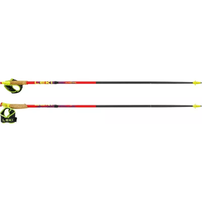 Pārgājienu nūjas Leki TRL Ultratrail FX One 115 cm, sarkanas