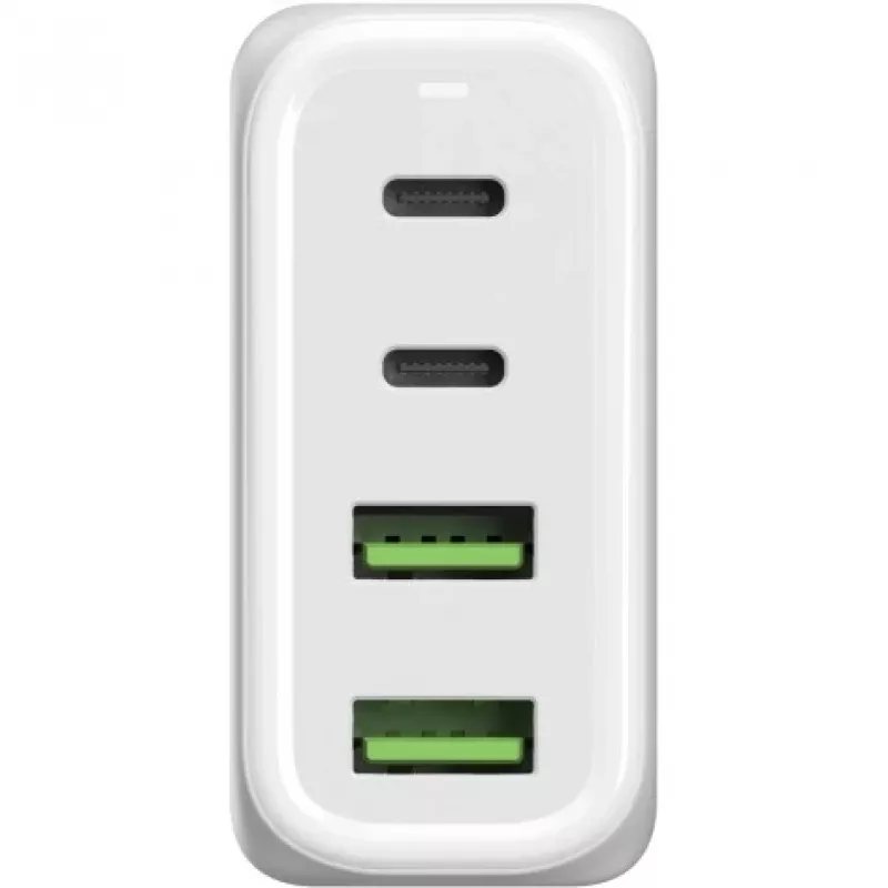 Strāvas adapteris ALLNET PSU-GaNPD-USB-2A2C-68W 68W, 2× USB-A, 2× USB-C (GaN)
