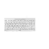 CHERRY STREAM TKL tastatūra, universāla, USB, QWERTZ, vācu, balta