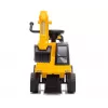 Ride-on excavator milly mally 5298 — bērnu braucamā rotaļlieta ar reālistisku dizainu un izturīgu konstrukciju