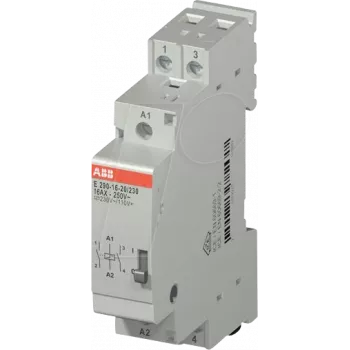 ABB E290-16-20 - Impulsu relejs, 2 kontaktu, 2 normāli atvērti kontakti (E290-16-20)