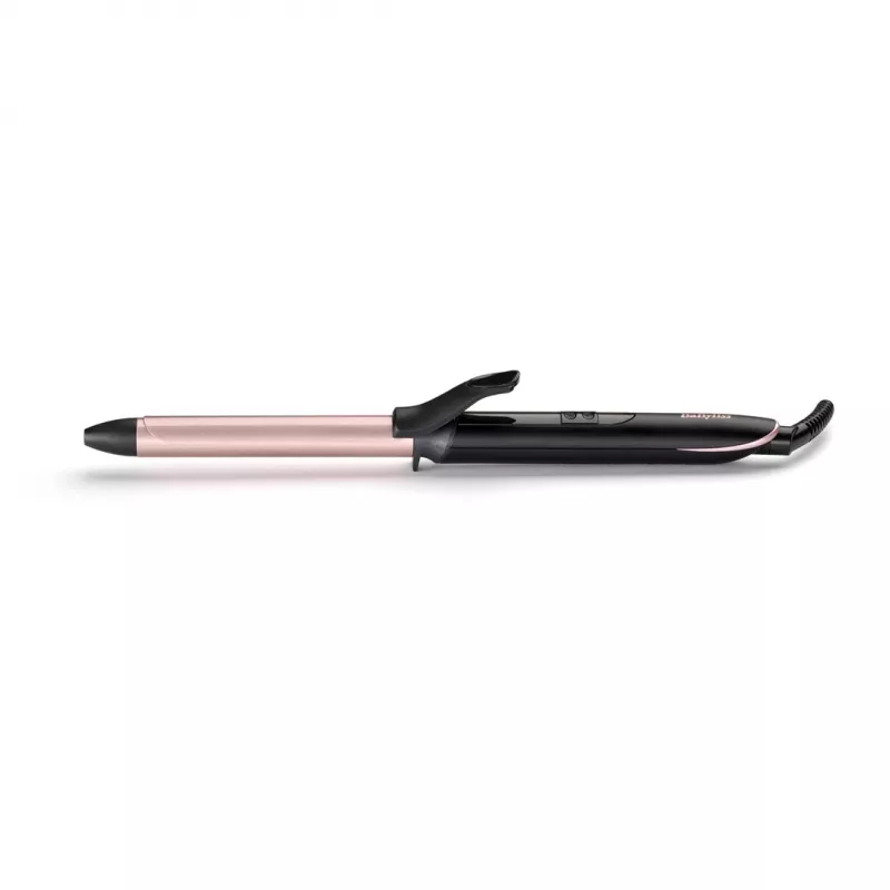 Lokšķēres BaByliss 19 mm lokšķēres melnā un rozā zelta krāsā